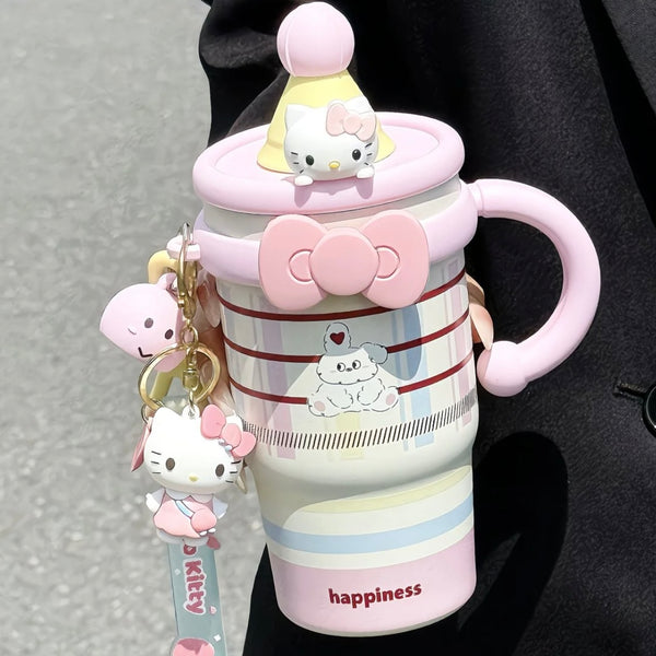 Hello Kitty Large-capacity Cartoon Thermos Cup