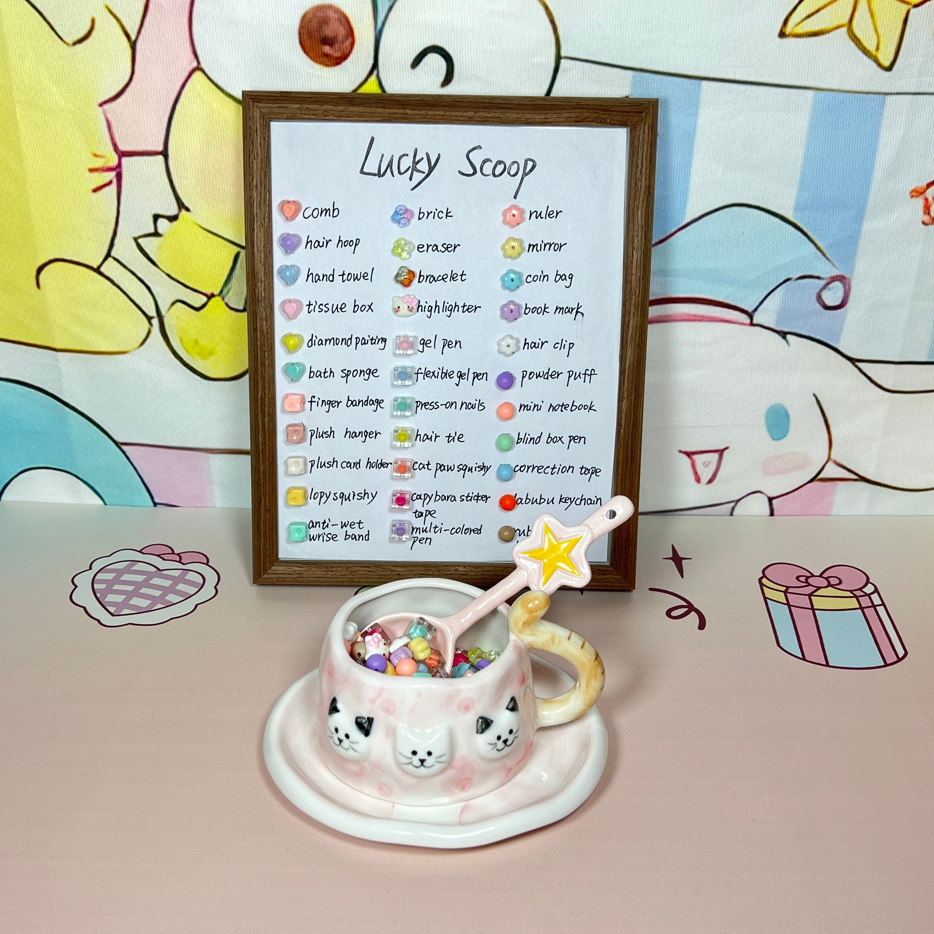 Small Lucky Scoop – Three-sister DIY